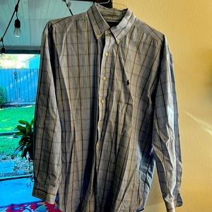 Long sleeve Polo button down dress shirt Ralph Lauren. Blake 100% Cotton. Large.
